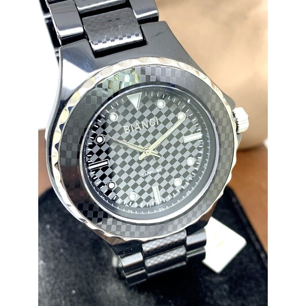 Roberto Bianci Women's Watch RB2791 Casaria Quartz Black Ceramic 40mm